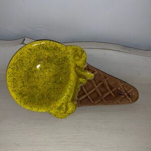 Vintage Ice Cream Trinket Dish